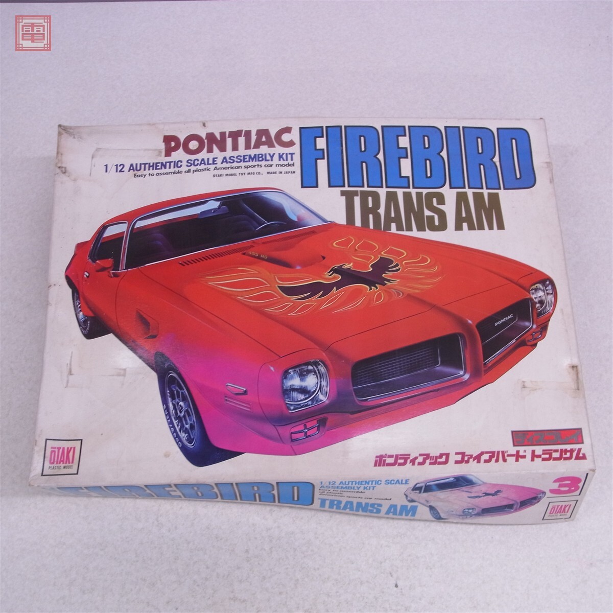 中古】オオタキ 1/12 RC ポンティアック ファイアバード トランザムの