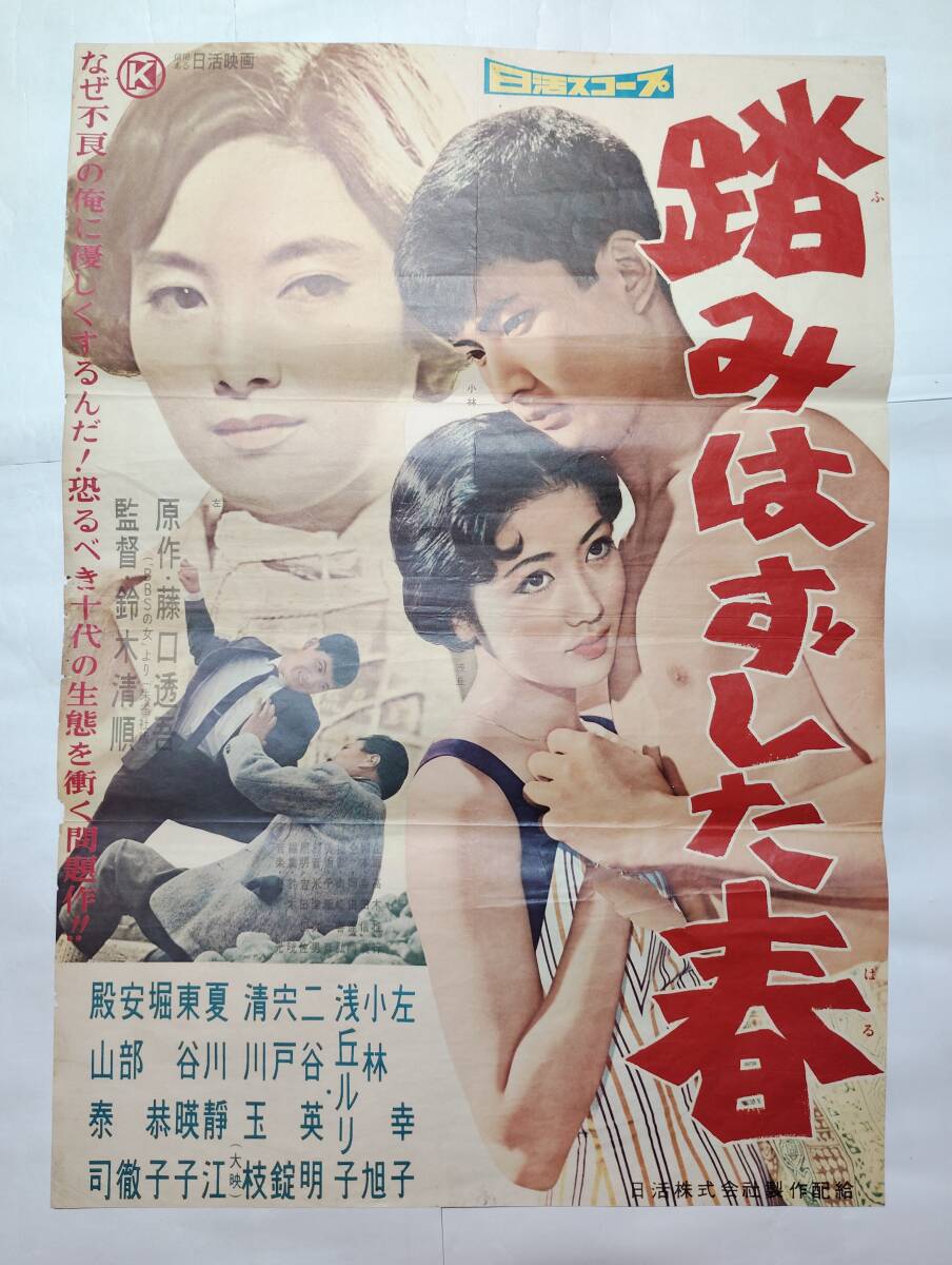 ◇◇「丘は花ざかり」 監督/堀池清 浅丘ルリ子 二谷英明 他 日活 邦画