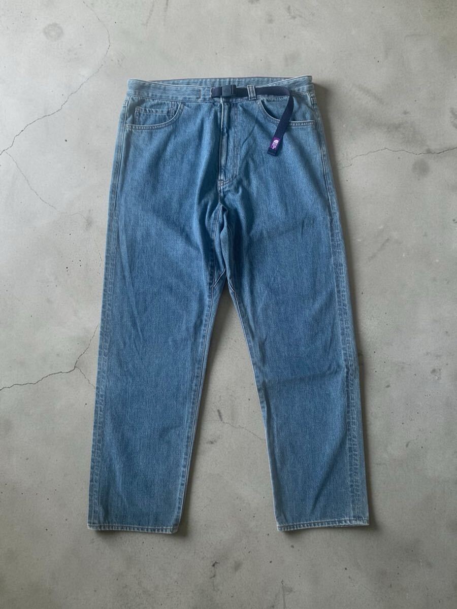 THE NORTH FACE PURPLE LABEL COOLMAX STRETCH DENIM TAPERED PANTS