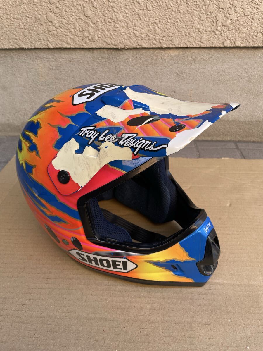 SHOEI ショウエイ VF-X オフロード モトクロス ホワイト Troy Lee