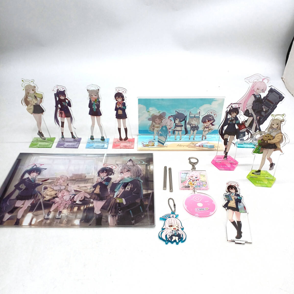 未使用】ブルーアーカイブ 天童アリス ケイ 両面アクリルキーホルダー