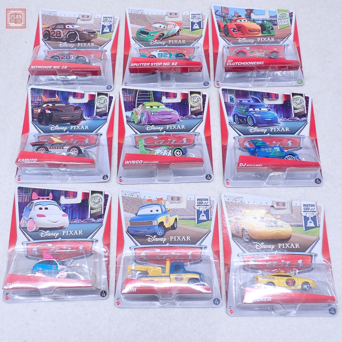 新品】在庫有り ディズニー カーズ No.80 ガスキッツ & マック 2点SET