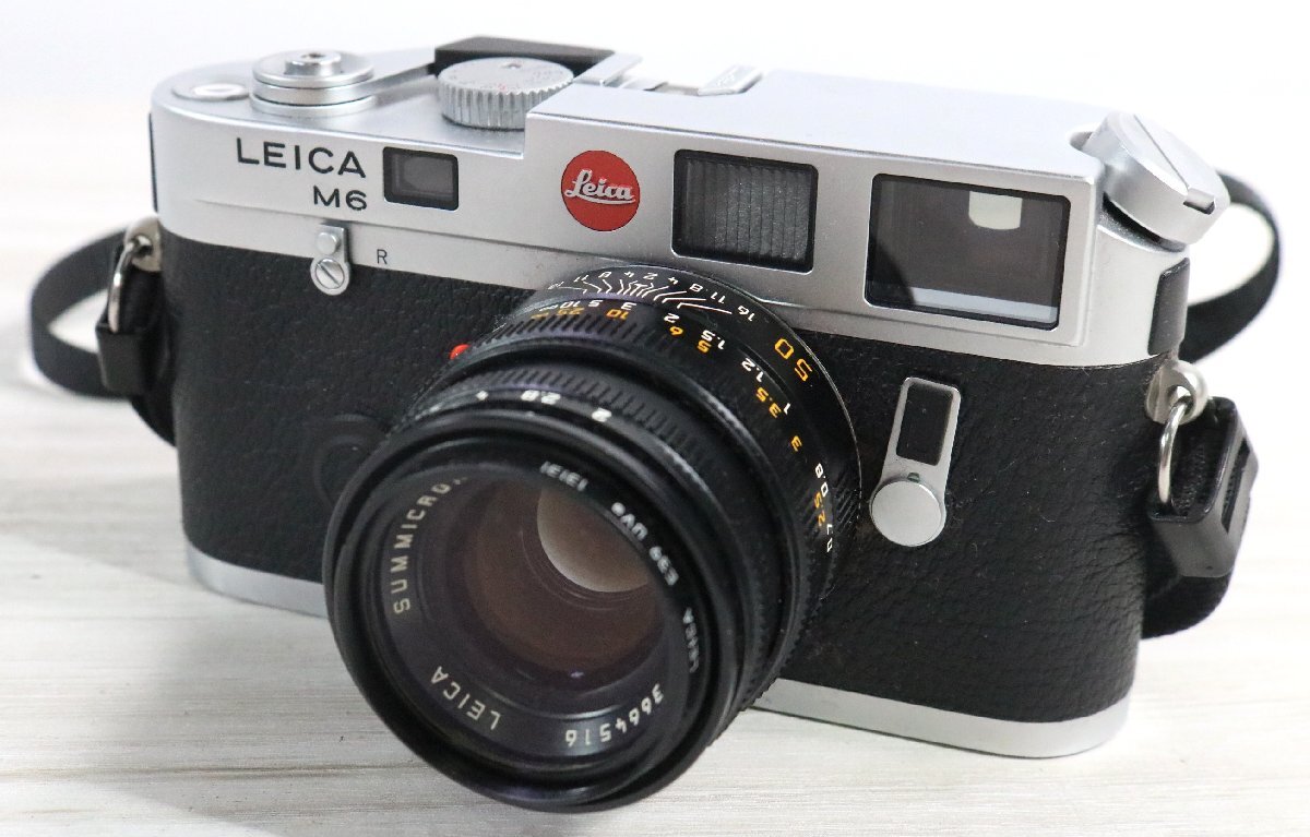 やや傷や汚れあり】LEICA M6 / SUMMICRON-M 1:2/50 E 39 レンジ