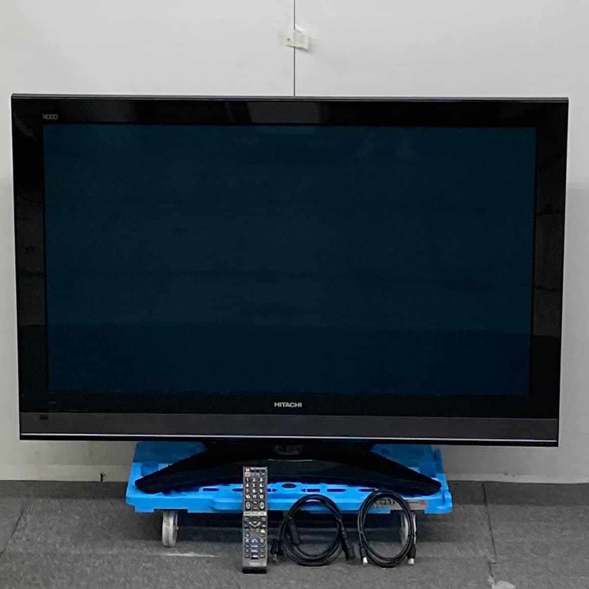 ジャンク/1円～】HITACHI 日立 WOOO ウー プラズマテレビモニター W37