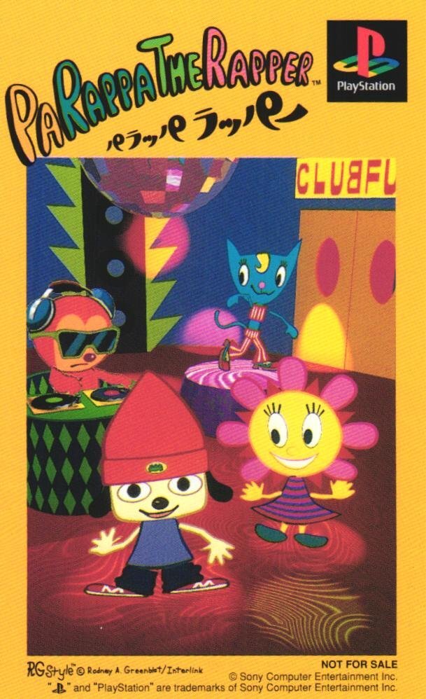 3Q売切△パラッパラッパー クラッシュ I.Q/B2ポスター