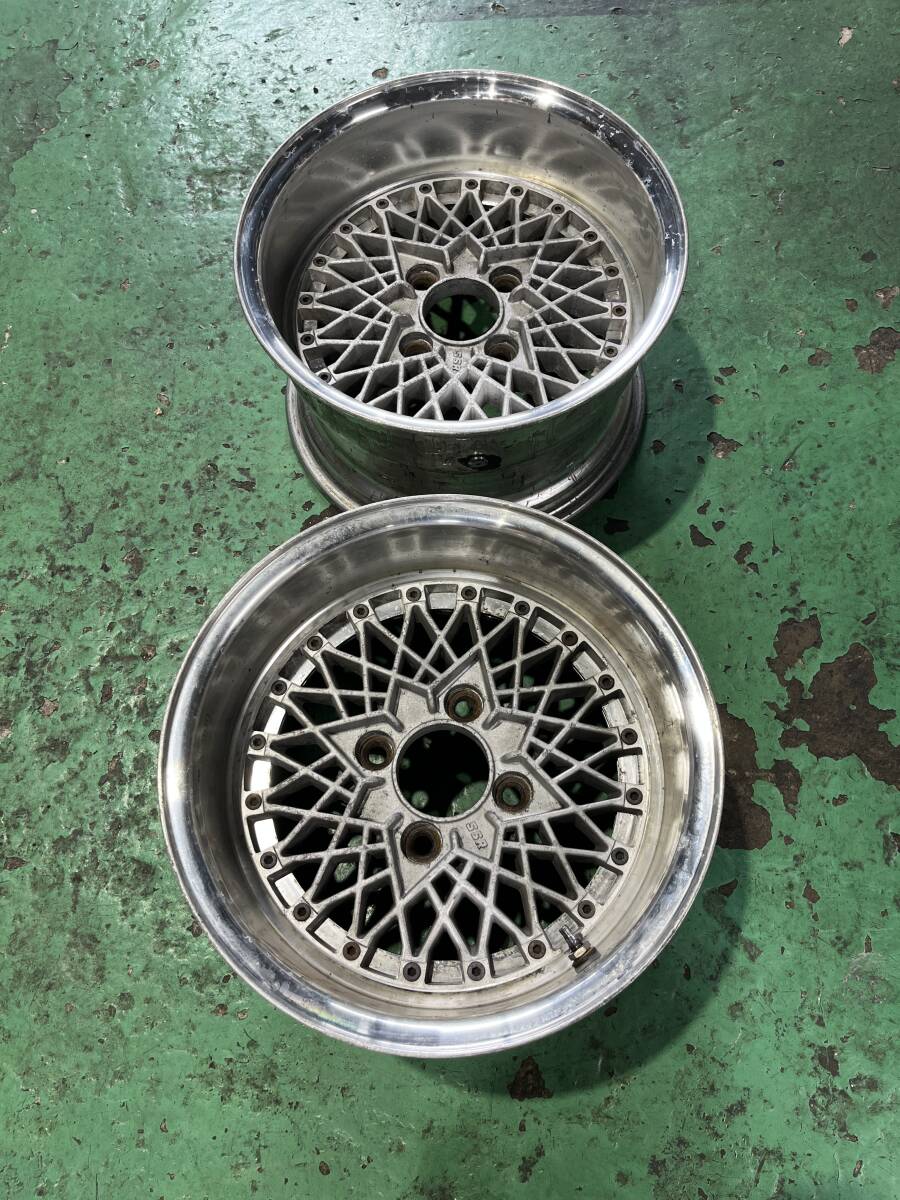 SSR リバースメッシュ 14インチ 7j Aタイプ 2本 4穴 114.3 旧車 深リム