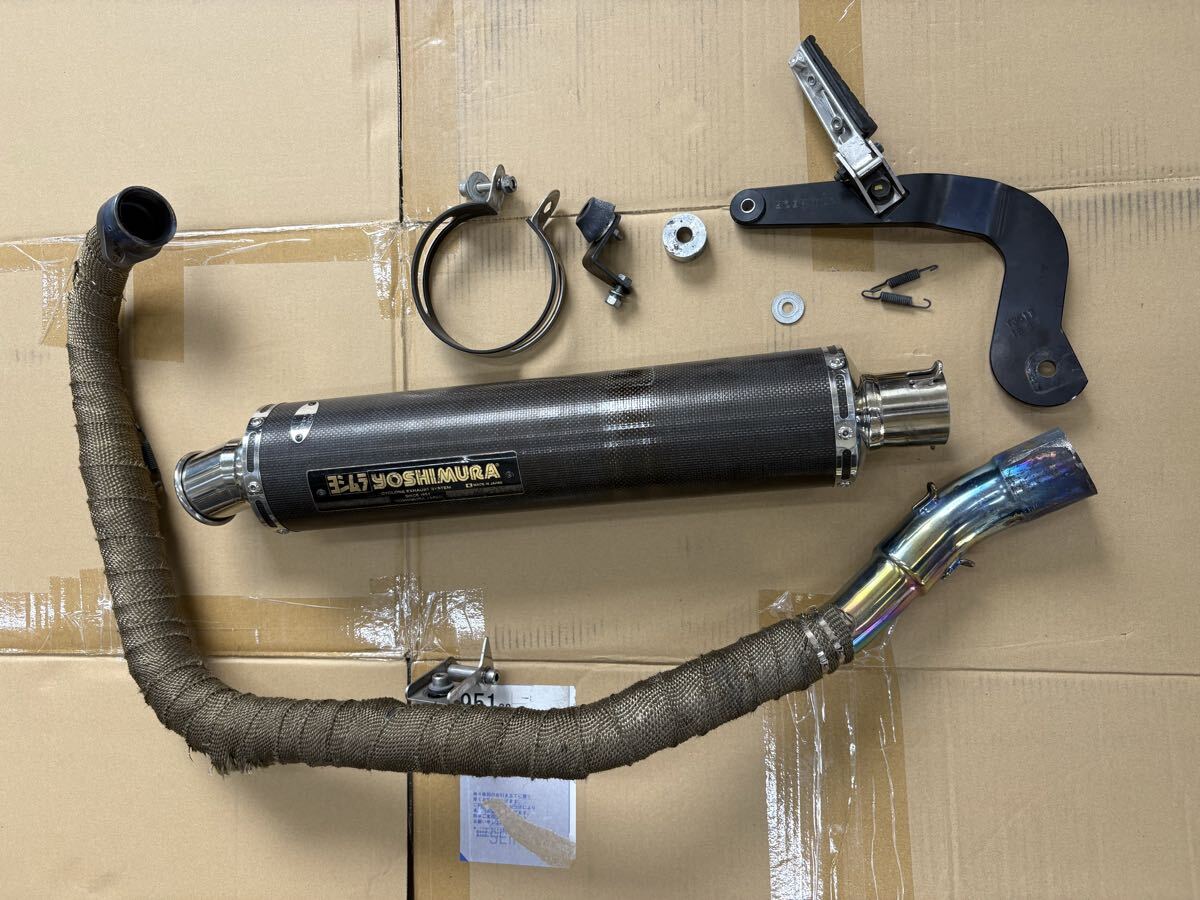 中古】☆SR400 1JR ヨシムラ サイクロン フルエキ マフラーの落札情報