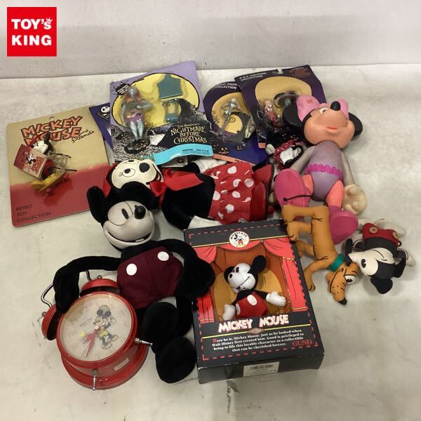 DISNEY TIME ミッキーマウス おしゃべり 目覚まし時計 FD 411 A 箱付き