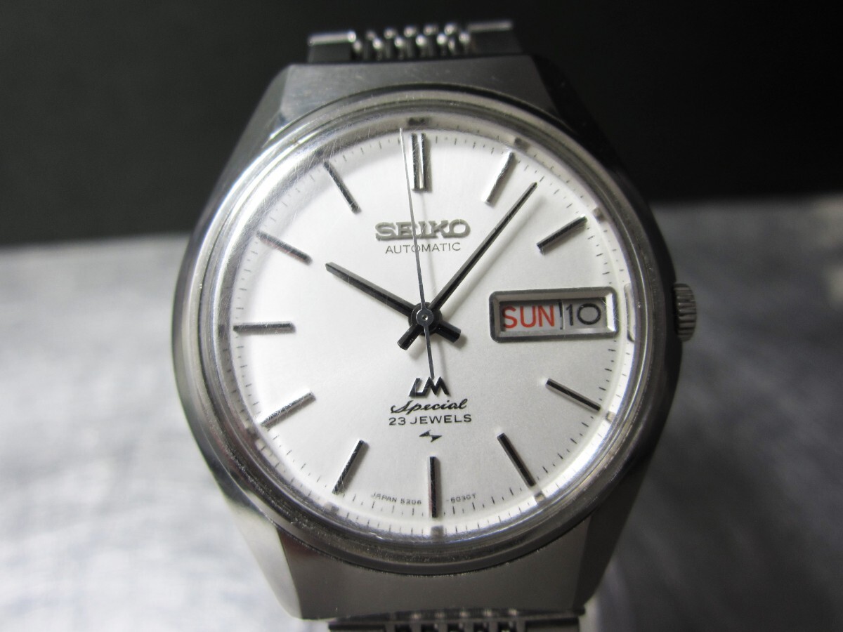 SEIKO ロードマチック スペシャル 純正SSベルト 腕時計 デッドストック 新品】SEIKO セイコー ロードマチック LM 純正SSベルト！デッド