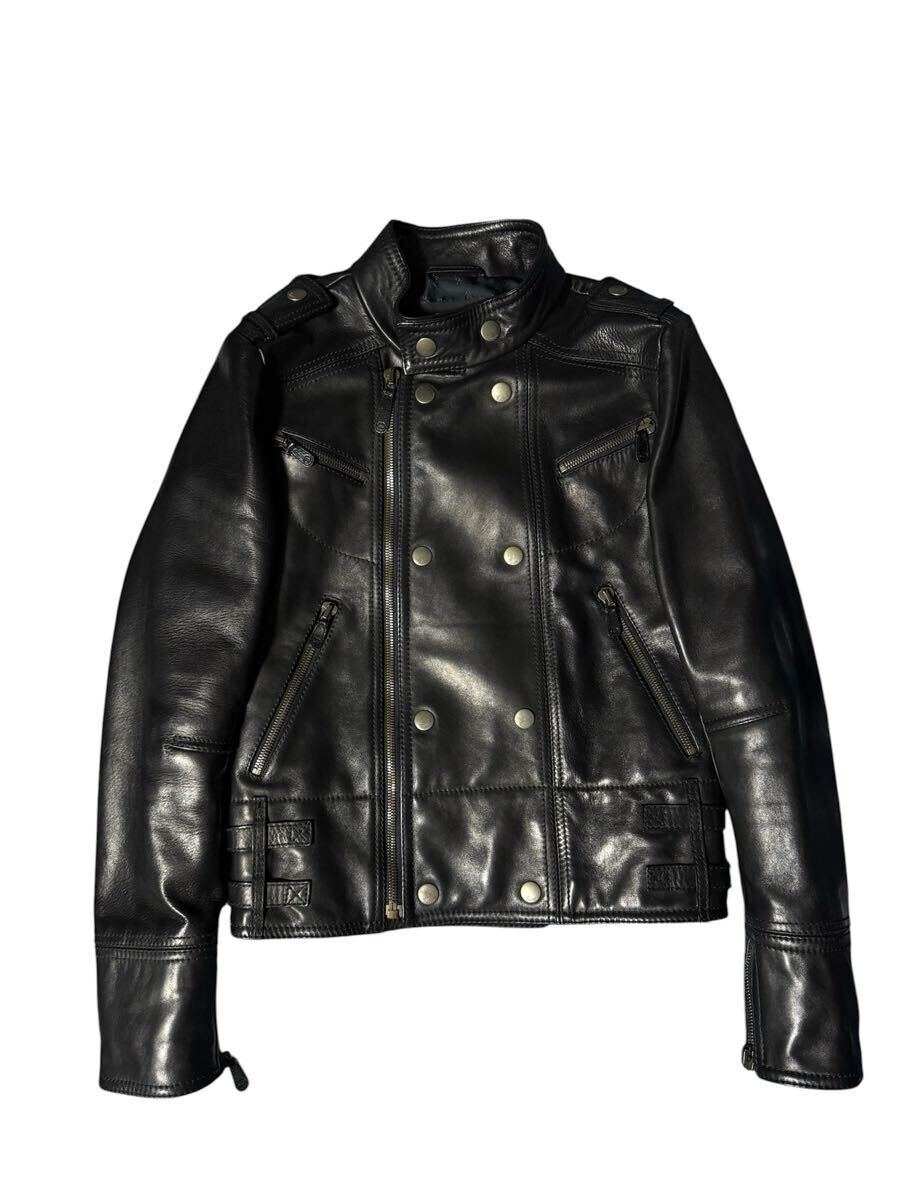 目立った傷や汚れなし】GUCCI by Tom Ford 00s ホースレザー バイカー