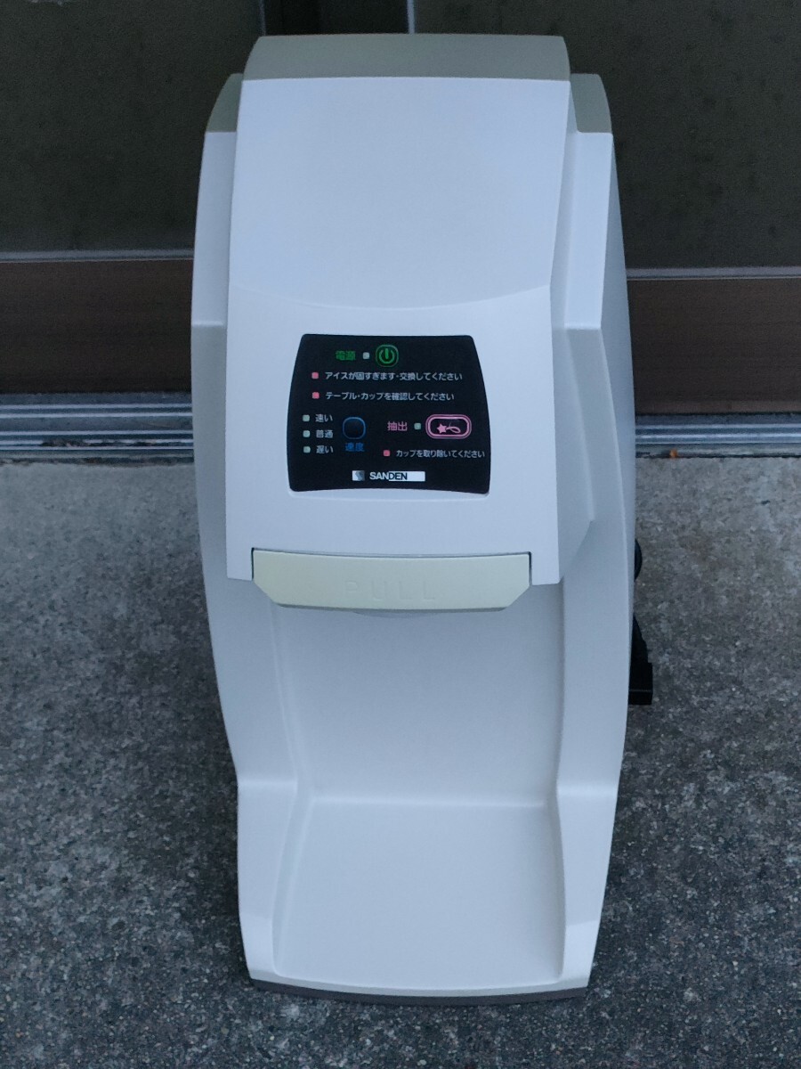 やや傷や汚れあり】サンデン□ソフトクリームマシン CIM-10 業務用