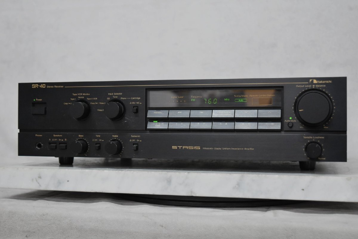中古】D【0297】Nakamichi ナカミチ 1DIN CDプレーヤー モバイル