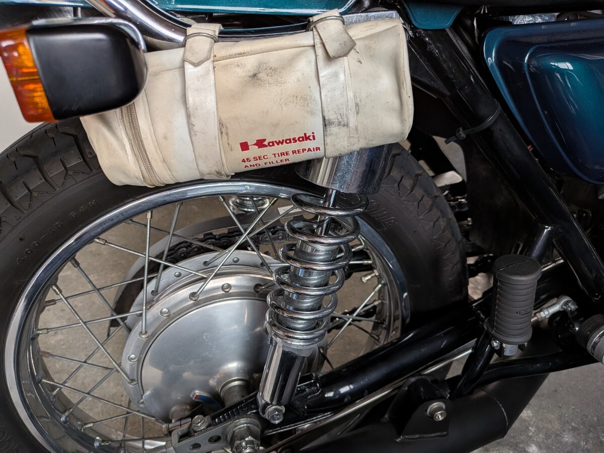 激レア Kawasaki Z750D KZ1000 KZ900 純正 小物入れの落札情報詳細