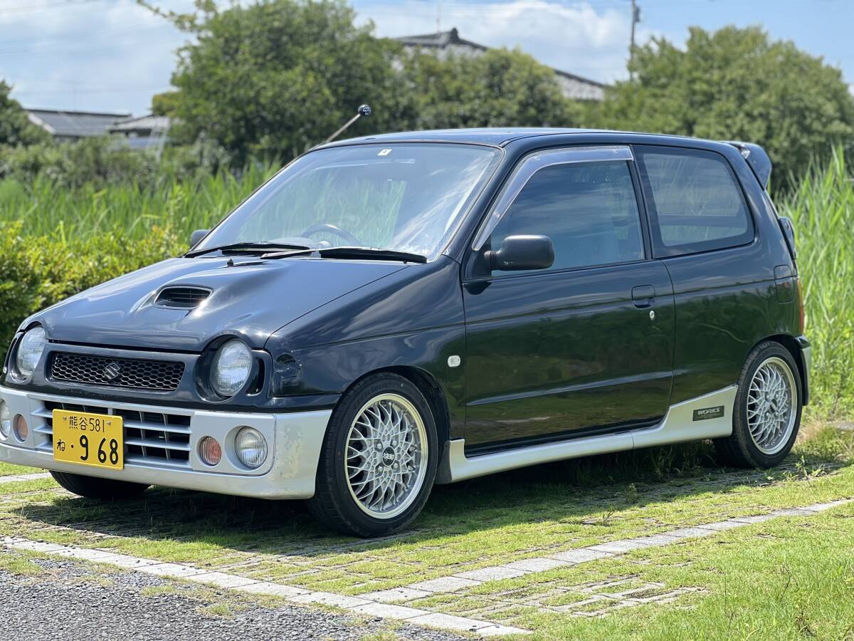 中古】H2 CP21S アルトワークス RS/R ツインカムターボ4WD 5MTの落札