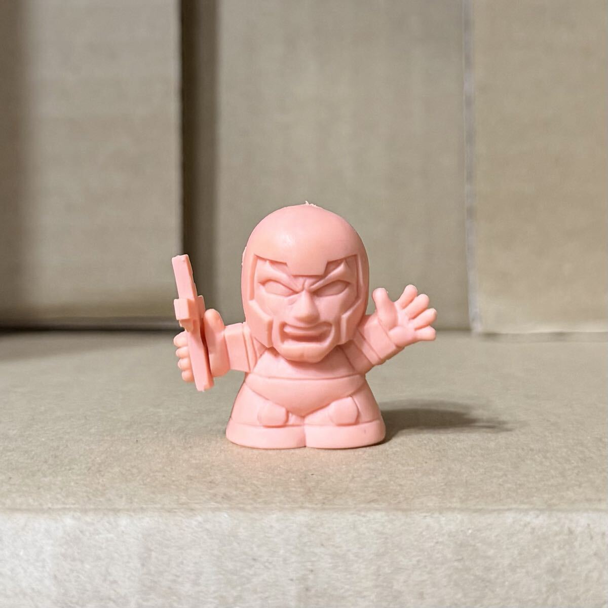 ○キン肉マン キン消し パート21 サタンクロス 特色 クリア 当時物