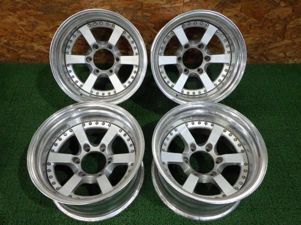 売切り！希少 BBS RS244 メッシュ 2本セット 16インチ 5穴 PCD114.3 8J
