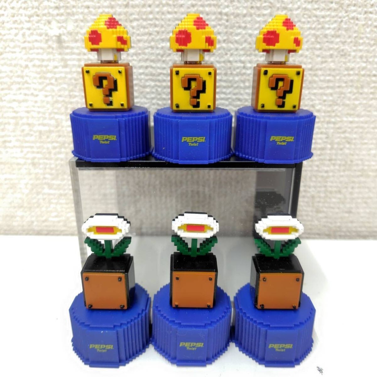 ペプシ スーパーマリオブラザーズ ドットボトルキャップ コレクション