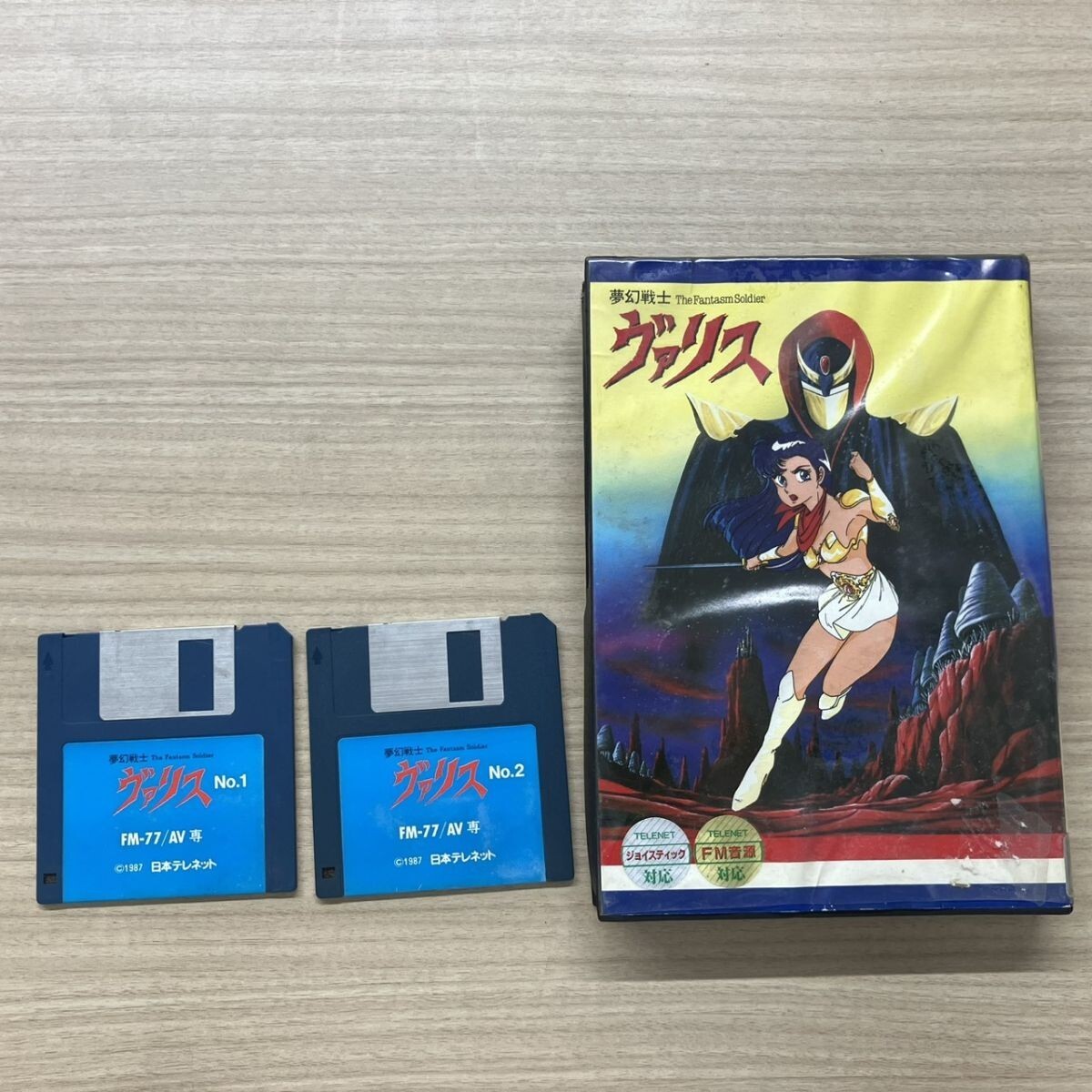 ☆PCエンジン PC98 日本テレネット 夢幻戦士ヴァリス 夢幻戦士ヴァリス