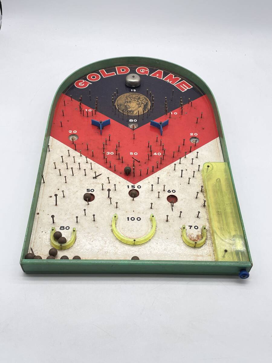 中古】昭和玩具 野球コリントゲーム パチンコ ピンボールの落札情報
