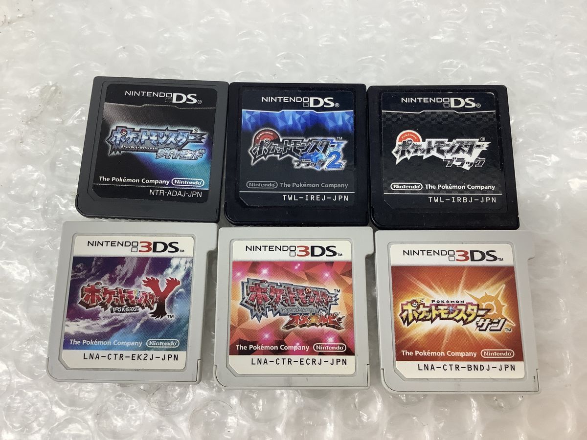 DS・3DSソフト◇歴代ポケットモンスター12本セット/ゴールド