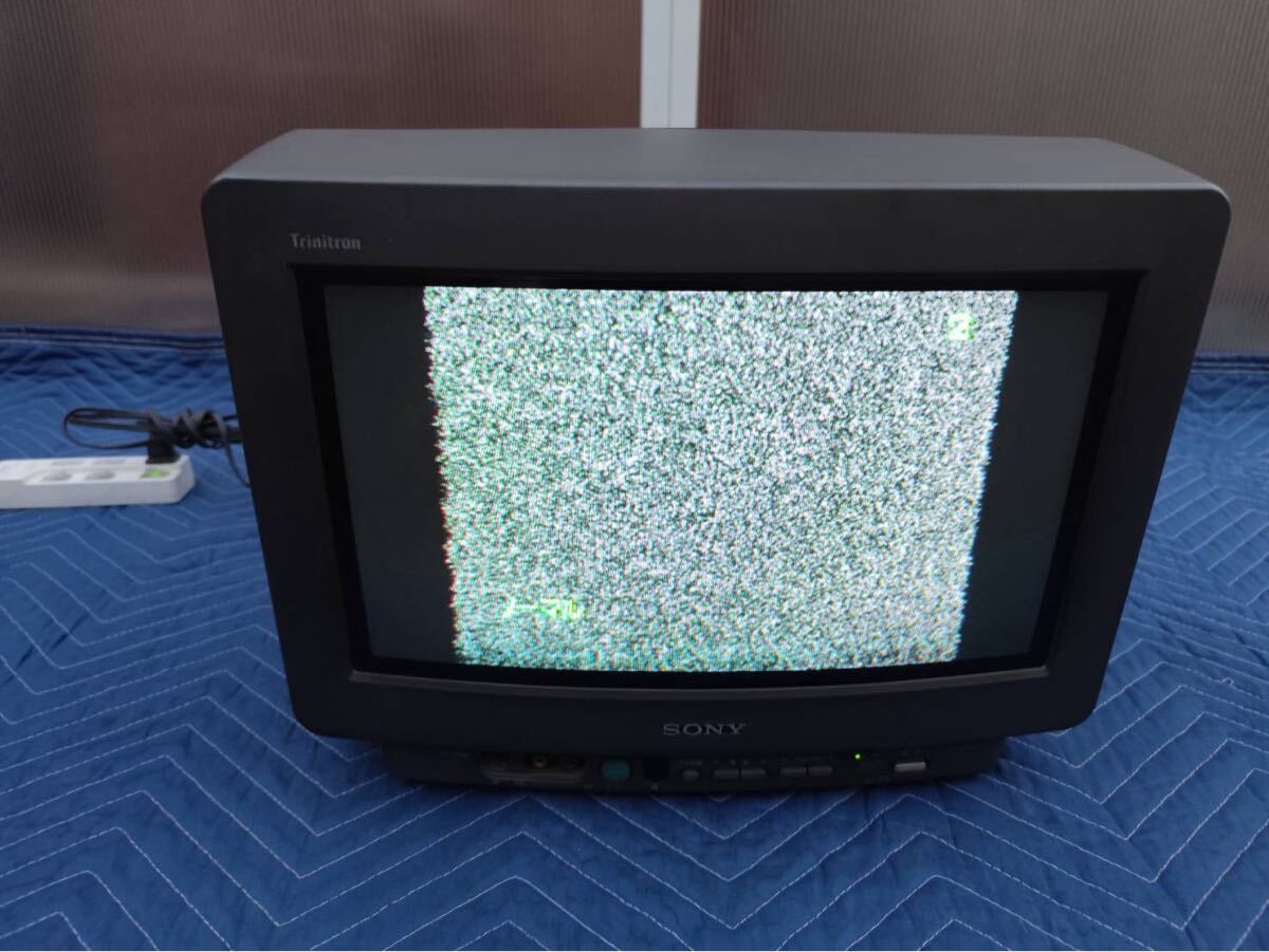 中古】難有 シャープ SHARP 14型 ブラウン管テレビ 14C-RM2 TVゲーム等