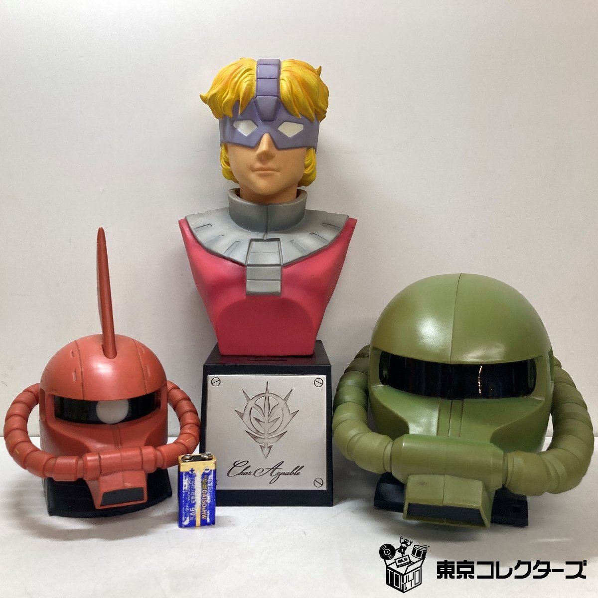 未使用 OGK バンダイ ガンダム バイク ヘルメット JX-V TYPE CHAR