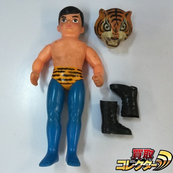 マルサン タイガーマスク ミスター不動 スタンダードサイズ ソフビ