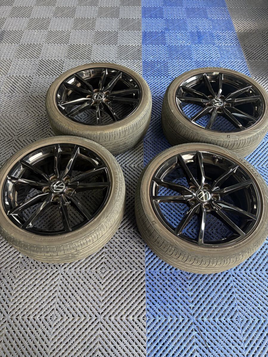 VW フォルクスワーゲン シロッコR デザイン 純正 アルミ ホイール 8J