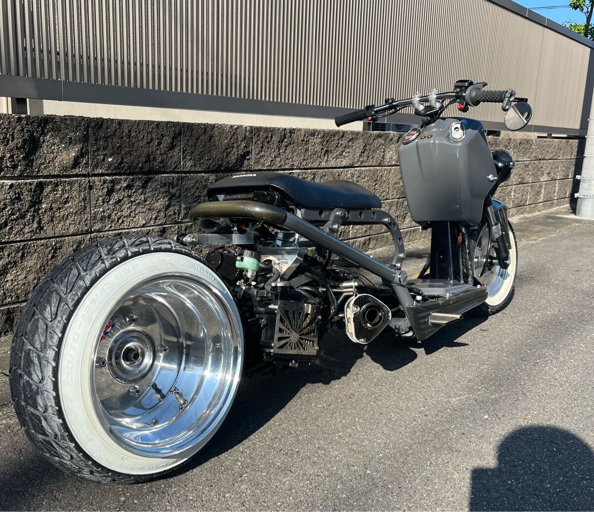 ズーマー 125ccエンジンスワップ 太足 ロンホイの落札情報詳細 - Yahoo