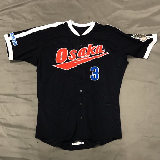 当時物 大阪近鉄バファローズ 中村紀洋 ユニフォーム ビジター L