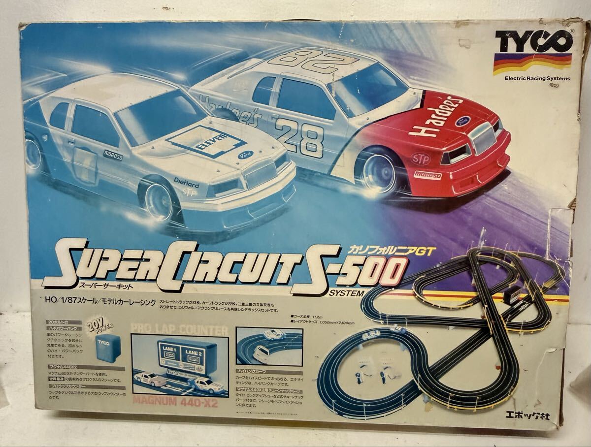 中古】大量セット！ エポック社 TYCO スーパーサーキット鈴鹿