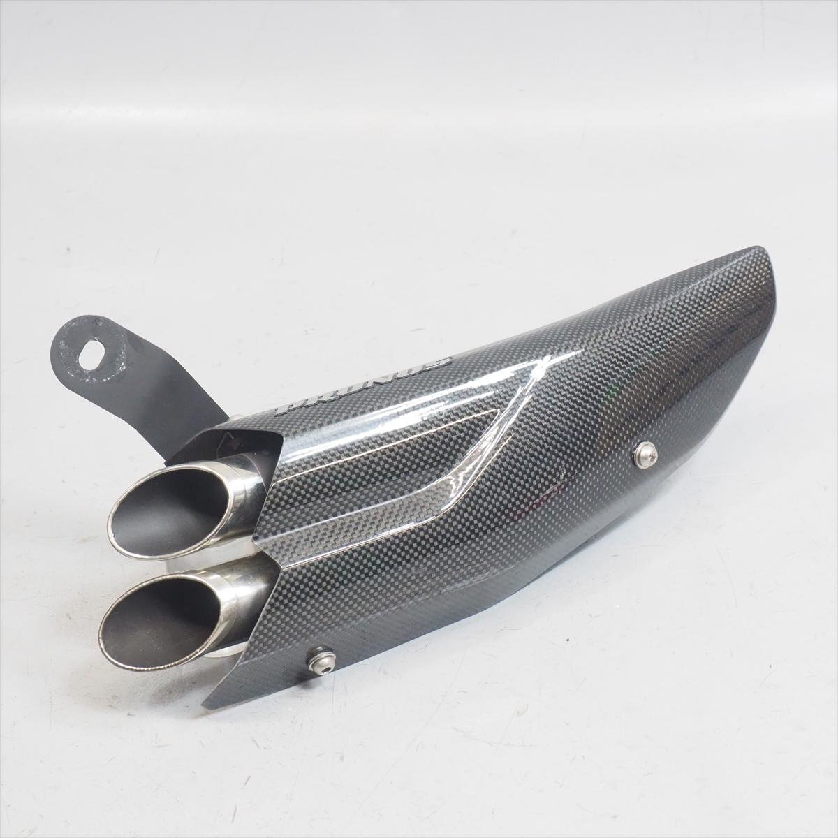 ヤマハBOLT用プラナススリップオンマフラー　中古品 ヤマハ ボルト（BOLT）用PRUNUS（プラナス） スリップオンマフラー最落