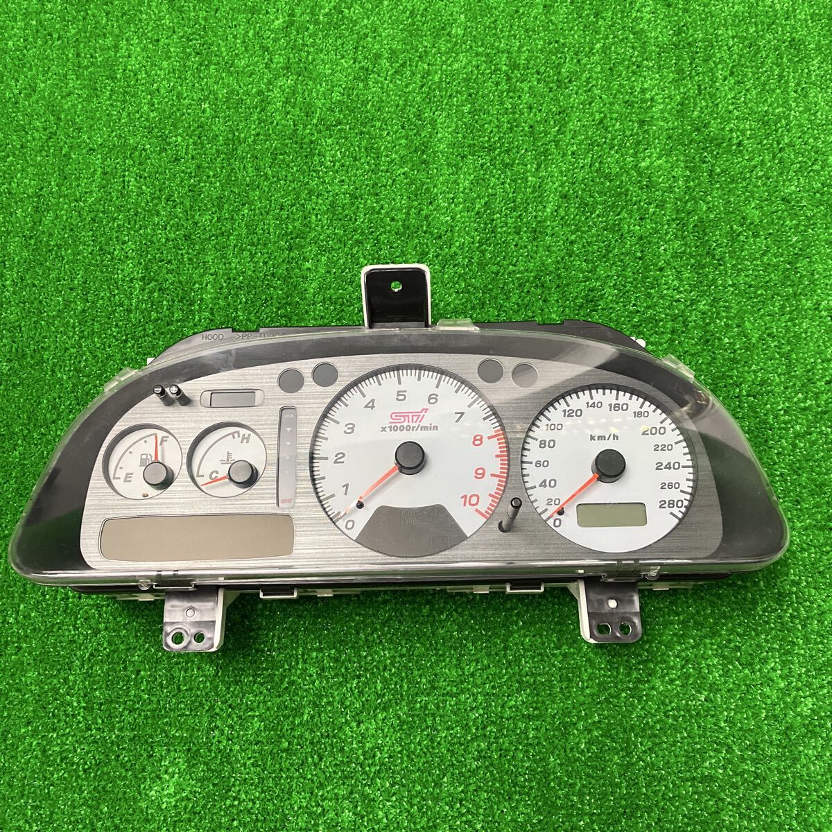 インプレッサ GC8 スピードメーター WRX STI用 純正 14331255