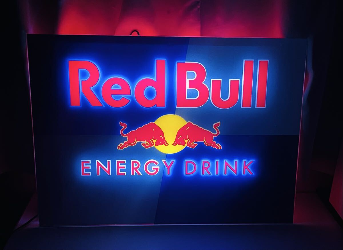 新品】【LEDネオンパネル】Red Bull☆レッドブル☆ロゴ☆エナジー
