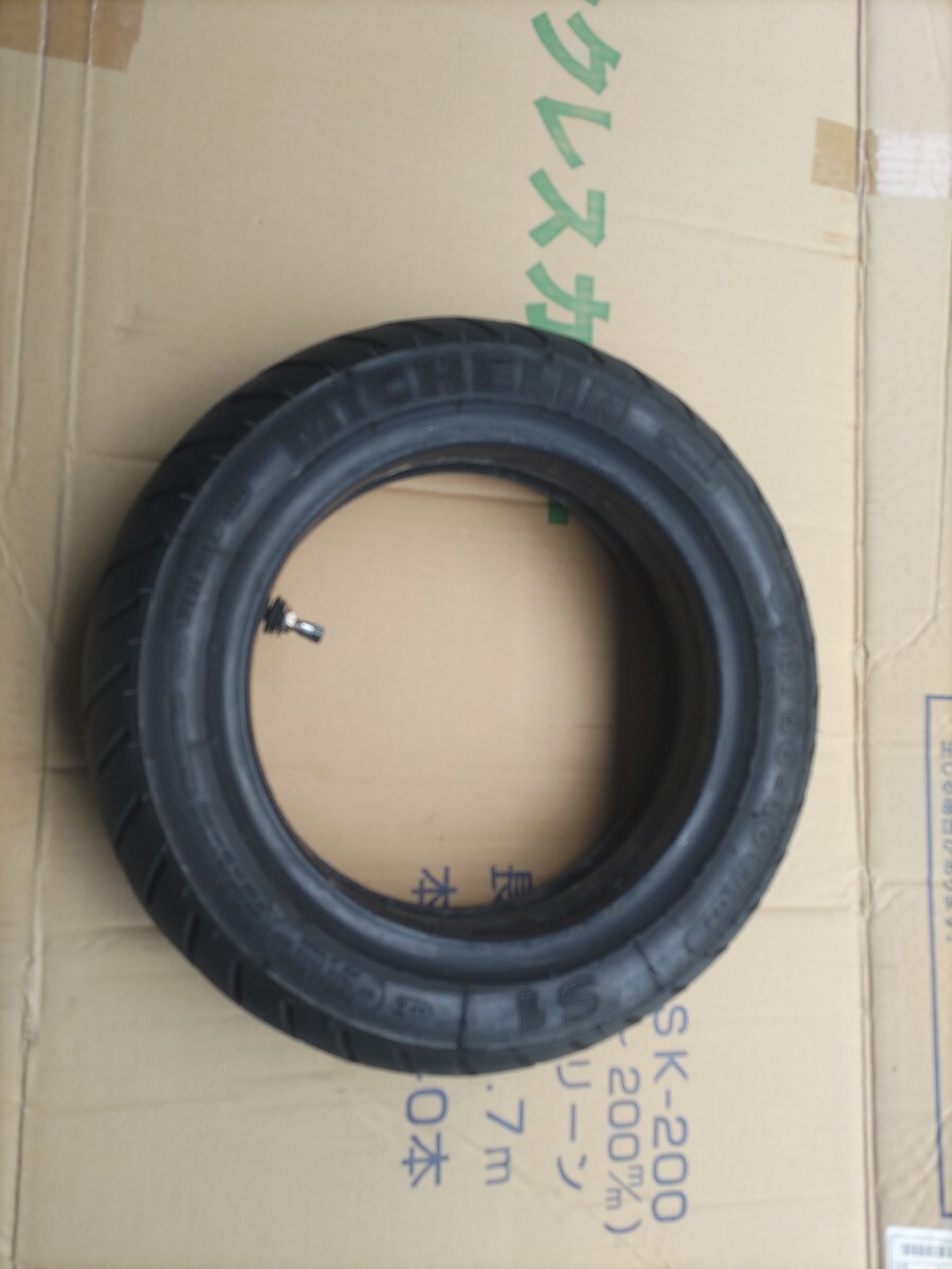 送料無料Gクラフト10インチ3.5Jホイール ミシュランMICHELIN S1 90/90