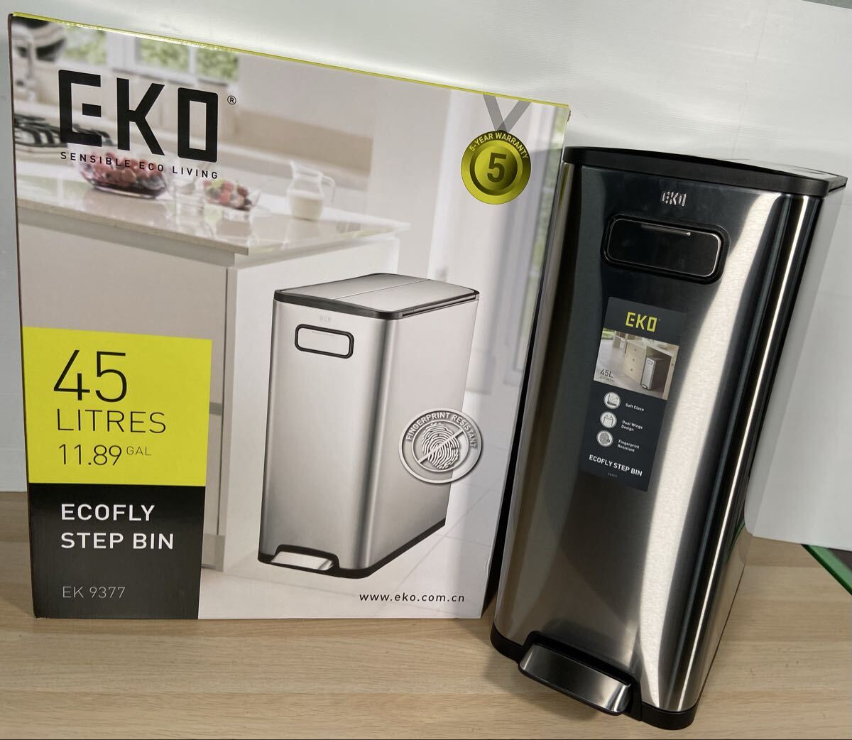 新品】新品即決送料無料 EKO センサーゴミ箱 47L 自動開閉ゴミ箱