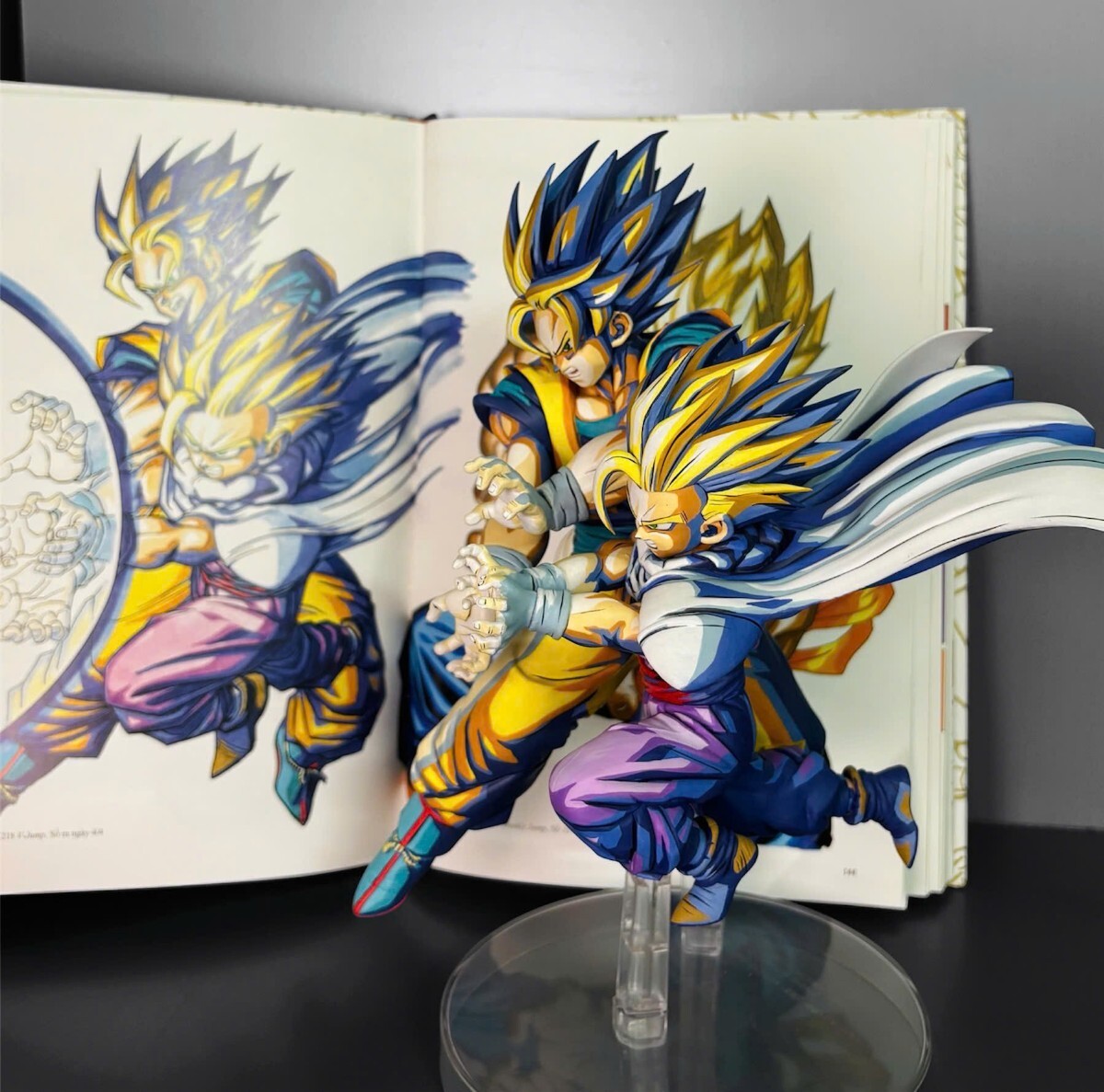 ドラゴンボール フィギュア リペイント 超ベジット 必殺技 原作カラー