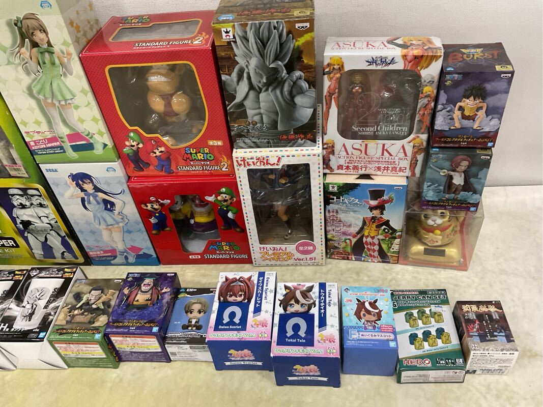 未使用】スーパーマリオ スタンダードフィギュア マリオ ルイージ
