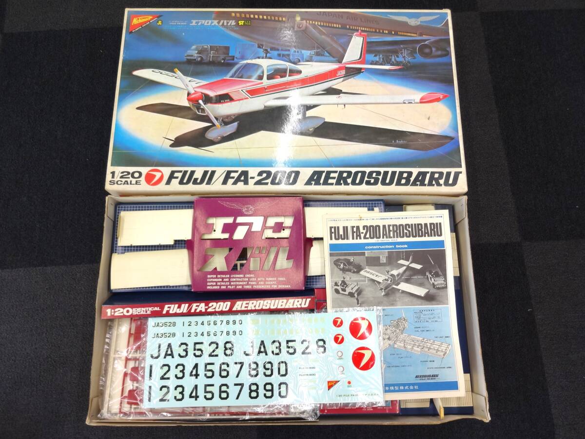 新品】プラモデル FUJI／FA200 エアロスバル ニチモ1:48 未開封、未
