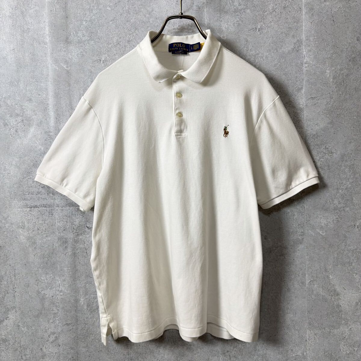 希少 Polo by Ralph Lauren JAPAN 日本 刺繍 国旗 令和 鹿の子編み