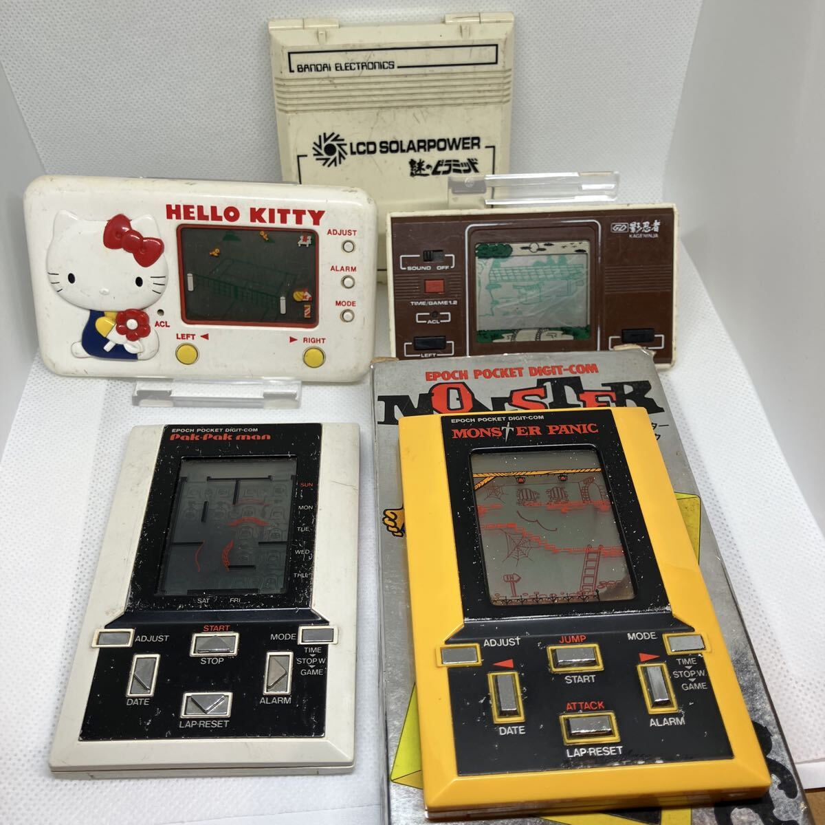 レトロ エポック ポケットデジコム パクパクマン 2 ゲームウォッチ