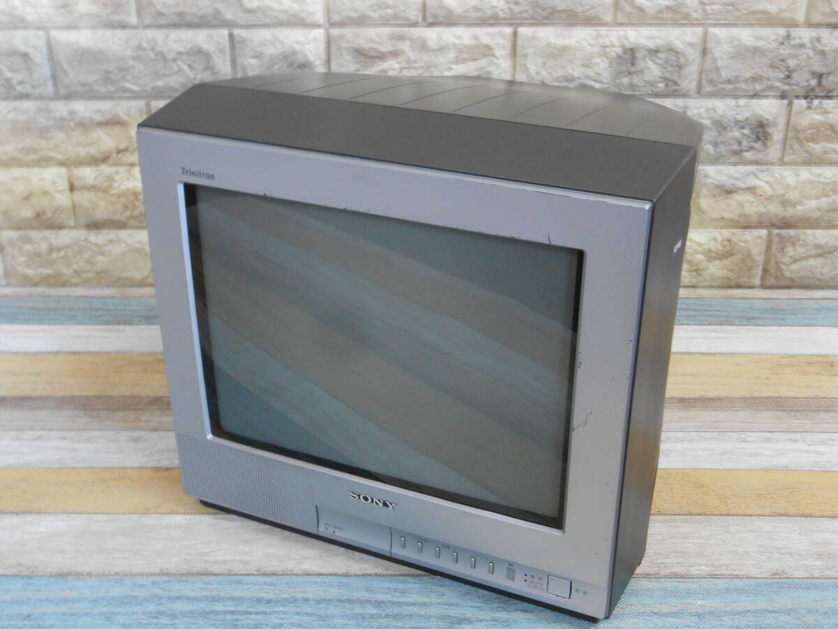 動作確認済 SONY 14型ステレオカラーテレビ KV-14DA1 TRINITRON