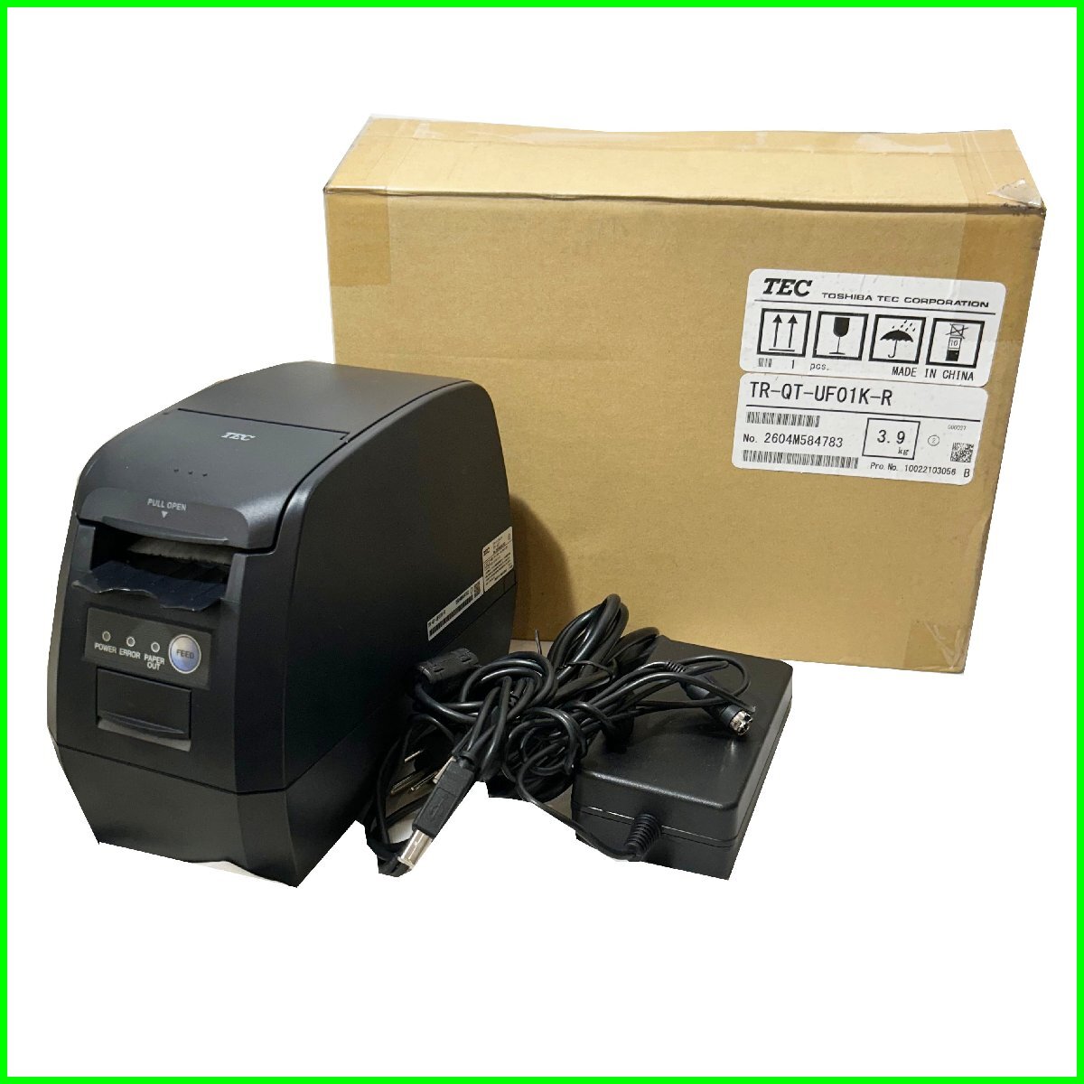 TEC/東芝テック リモートレシートプリンター 【TR-QT2-UC02W-R