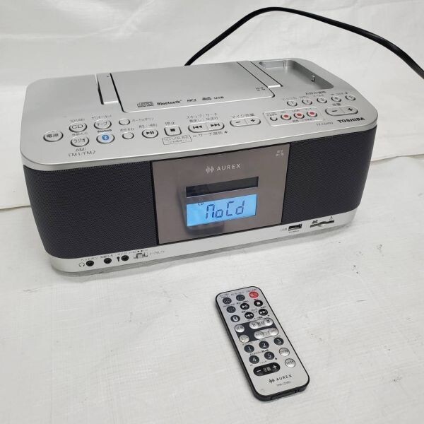 中古】珍品☆東芝☆TOSHIBA☆RT-CDW80X☆Aurex☆CD☆ラジオ☆カセット