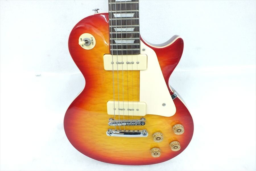 PLAYTECH LP400 Flame Top Lemon Burst レスポールタイプの落札情報