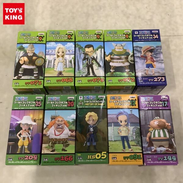 偽麦わら一味 全8種 ワンピース コレクタブル vol.23 vol.25 ワーコレ