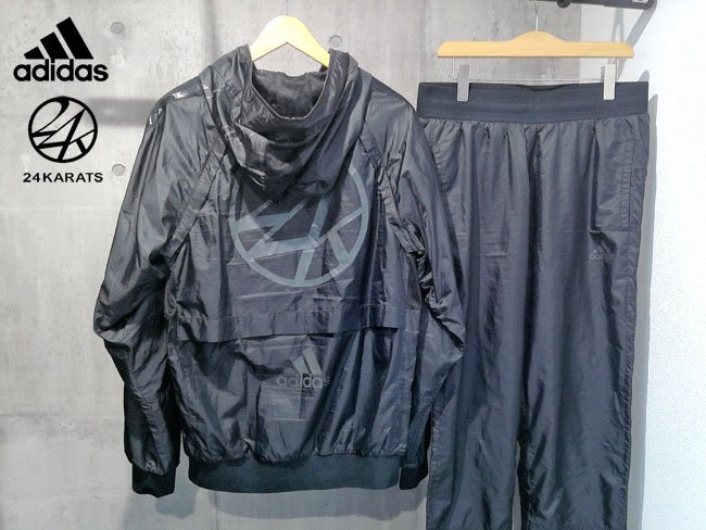 完売モデル☆24カラッツ 24karats ファイヤー ベロア ジャージ