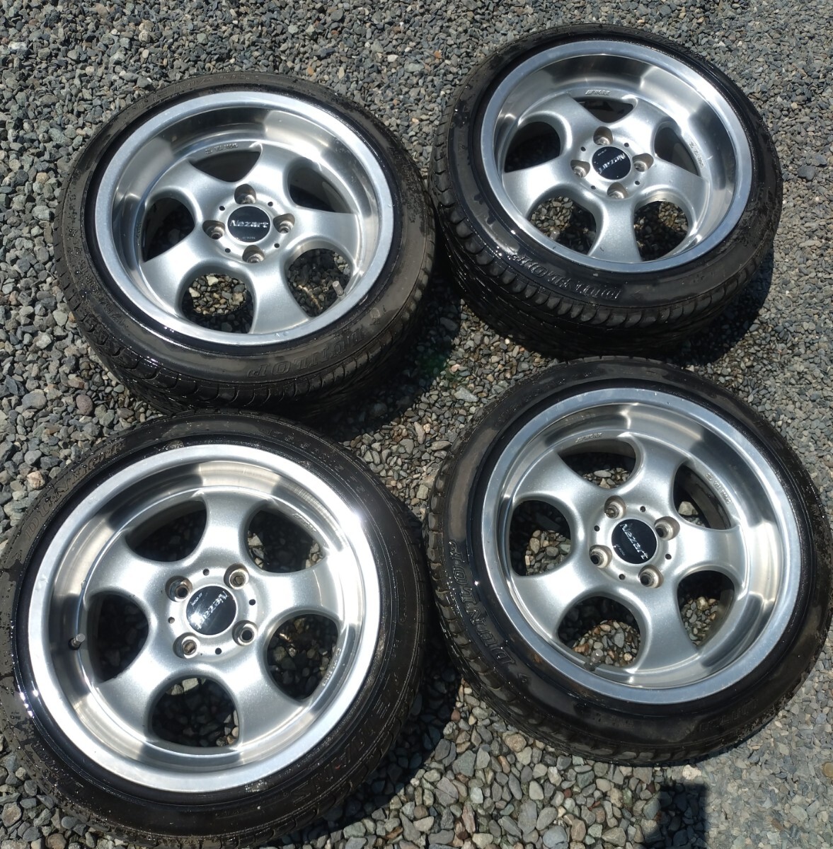 中古】アクスル,ロアアーム加工した車高短軽自動車に！WORK Nezart