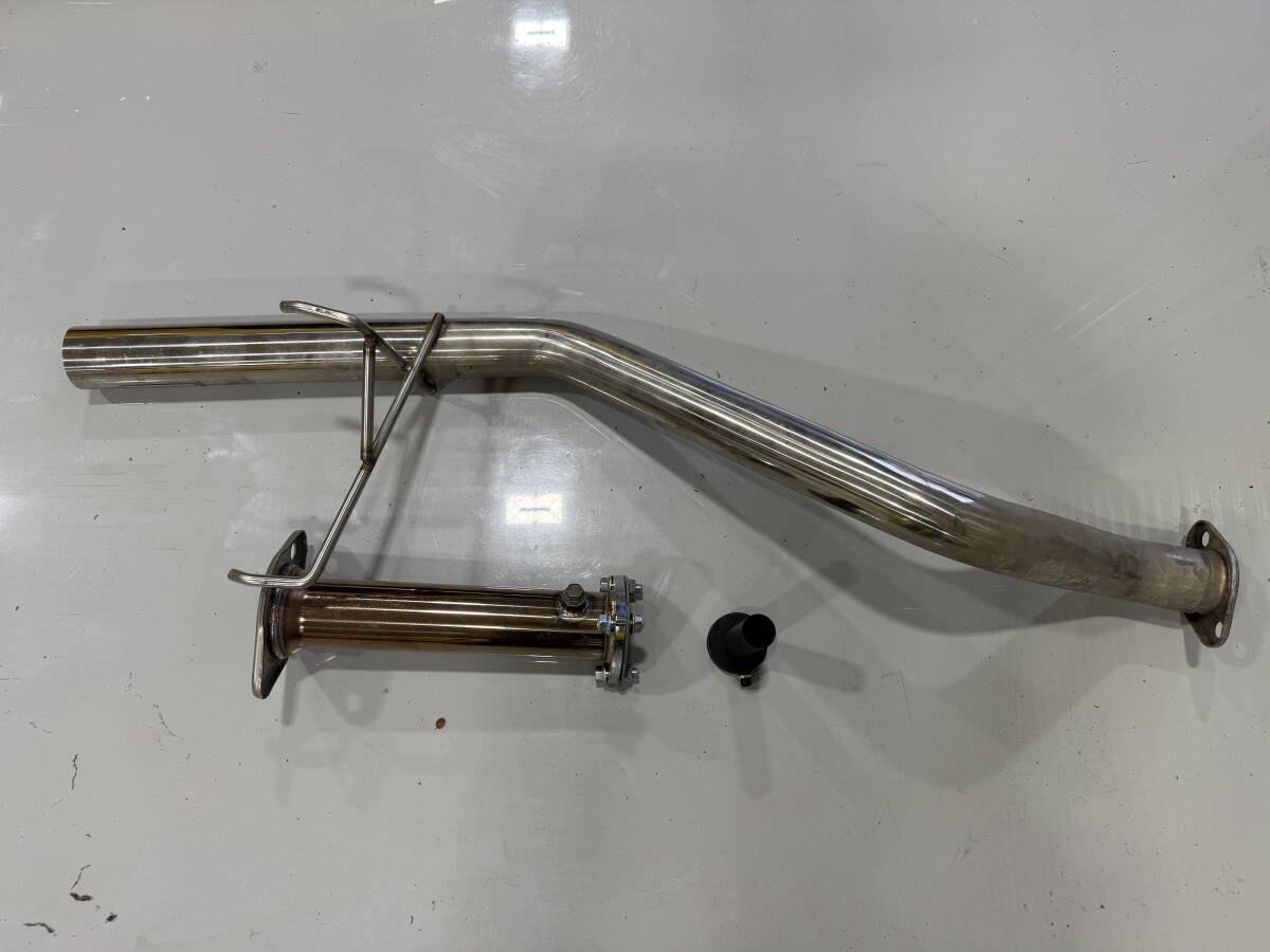 EG6 DC2 ゼロファイター センターパイプ typeA 中間 ストレート 直管