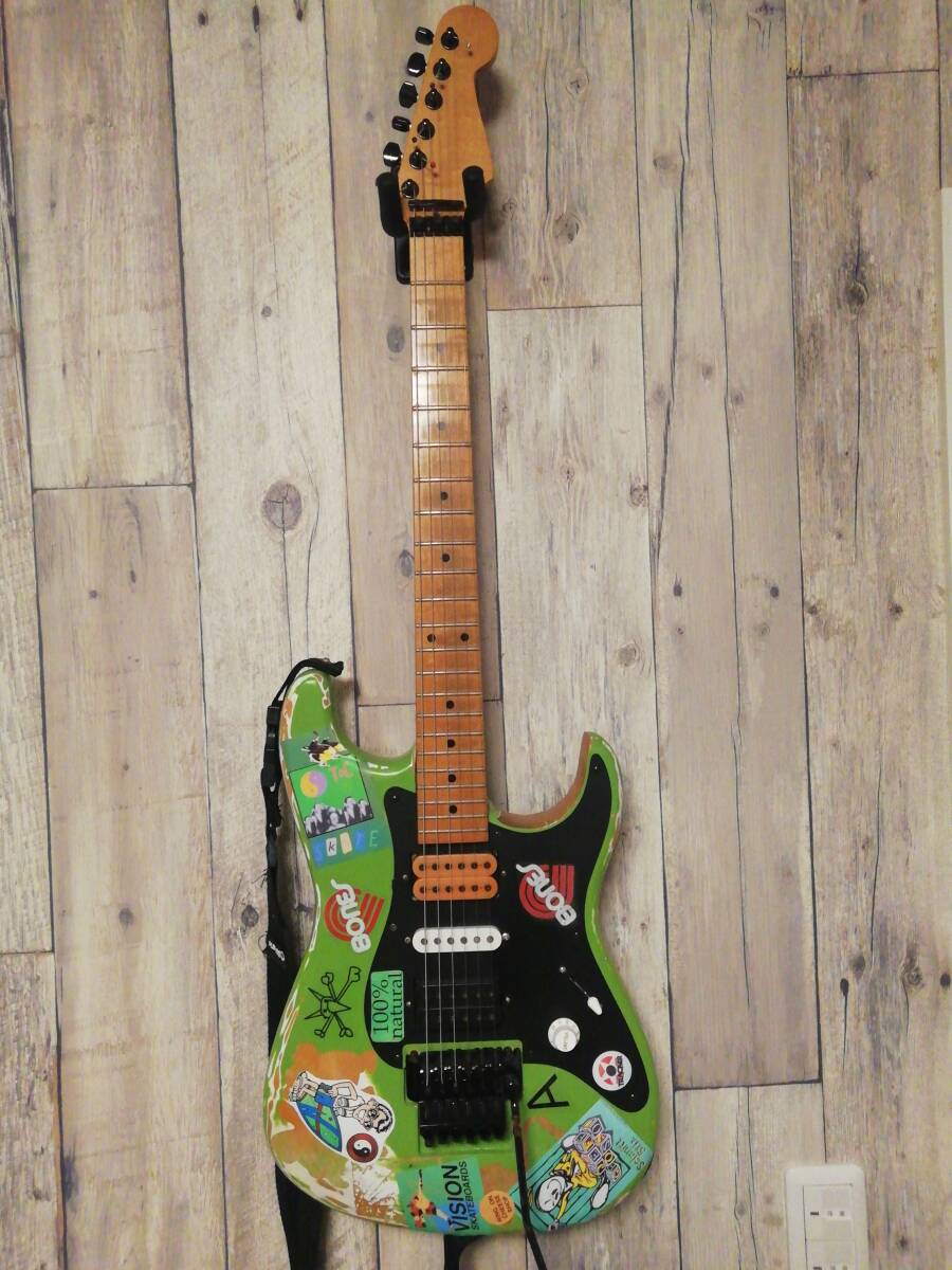 ヤングギター 付録 Steve Vai スティーヴ・ヴァイ 手形 指6本 YOUNG